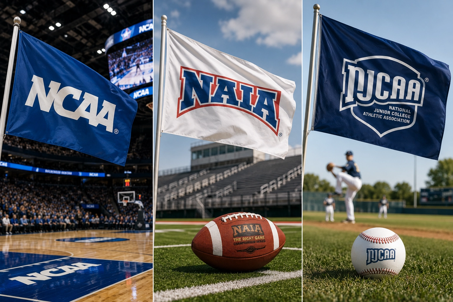 NCAA NAIA and NJCAA university pathways
