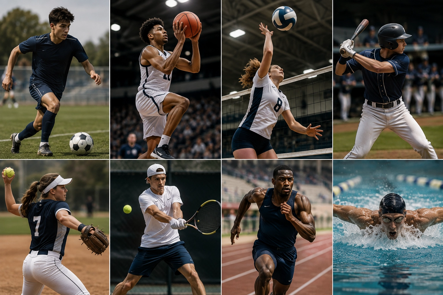 Sports with U.S. college scholarships